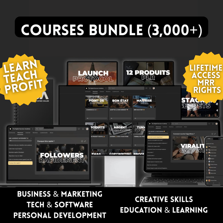 Courses Bundle (3,000+) - KodKodoN