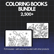 Coloring Books Bundle (2,500+) - KodKodoN