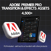 Adobe Premiere Pro Transitions & Effects Presets (4,500+) - KodKodoN