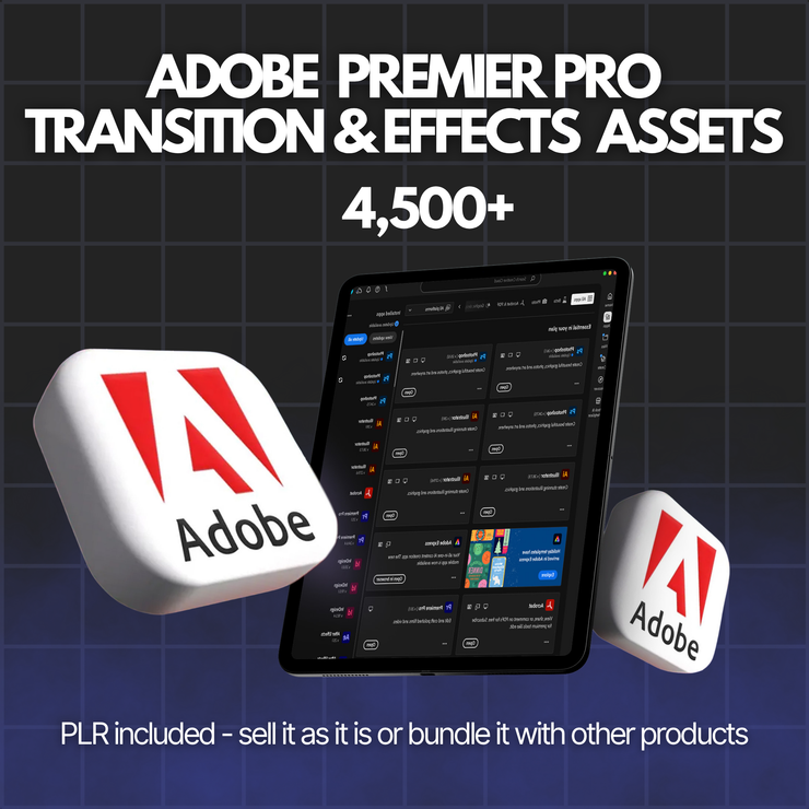 Adobe Premiere Pro Transitions & Effects Presets (4,500+) - KodKodoN