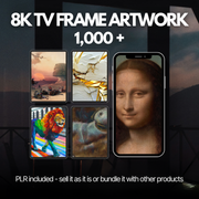 8K TV Frame Artwork Bundle (1,000+) - KodKodoN