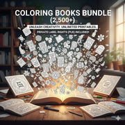 Coloring Books Bundle (2,500+)
